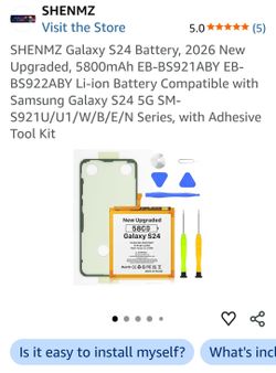 Samesung S24 Battery