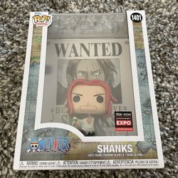 Shanks Wanted Poster Funko Pop #1401