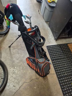 Kids Golf Stand Bag with Clubs