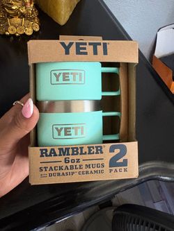 Yeti rambler 6oz stackable mugs