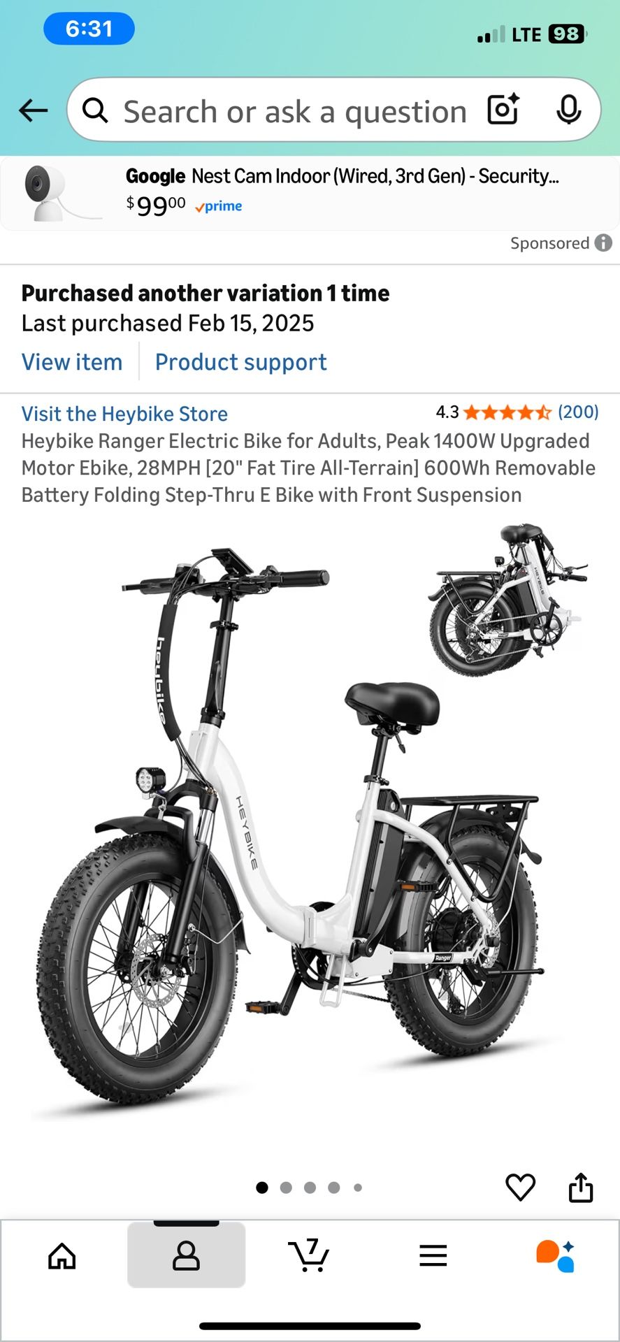 Foldable Electric Bike
