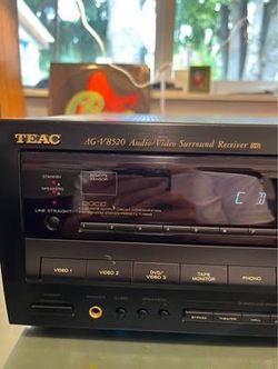 TEAC AG-V8520 Audio/Video Surround Receiver W/dolby Pro