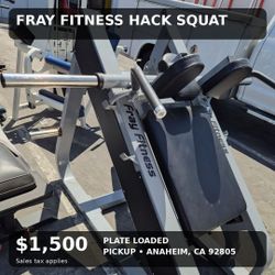 Fray Fitness Hack Squat - Plate Loaded Gym Equipment