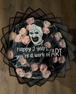 Art The Clown Rose Bouquet