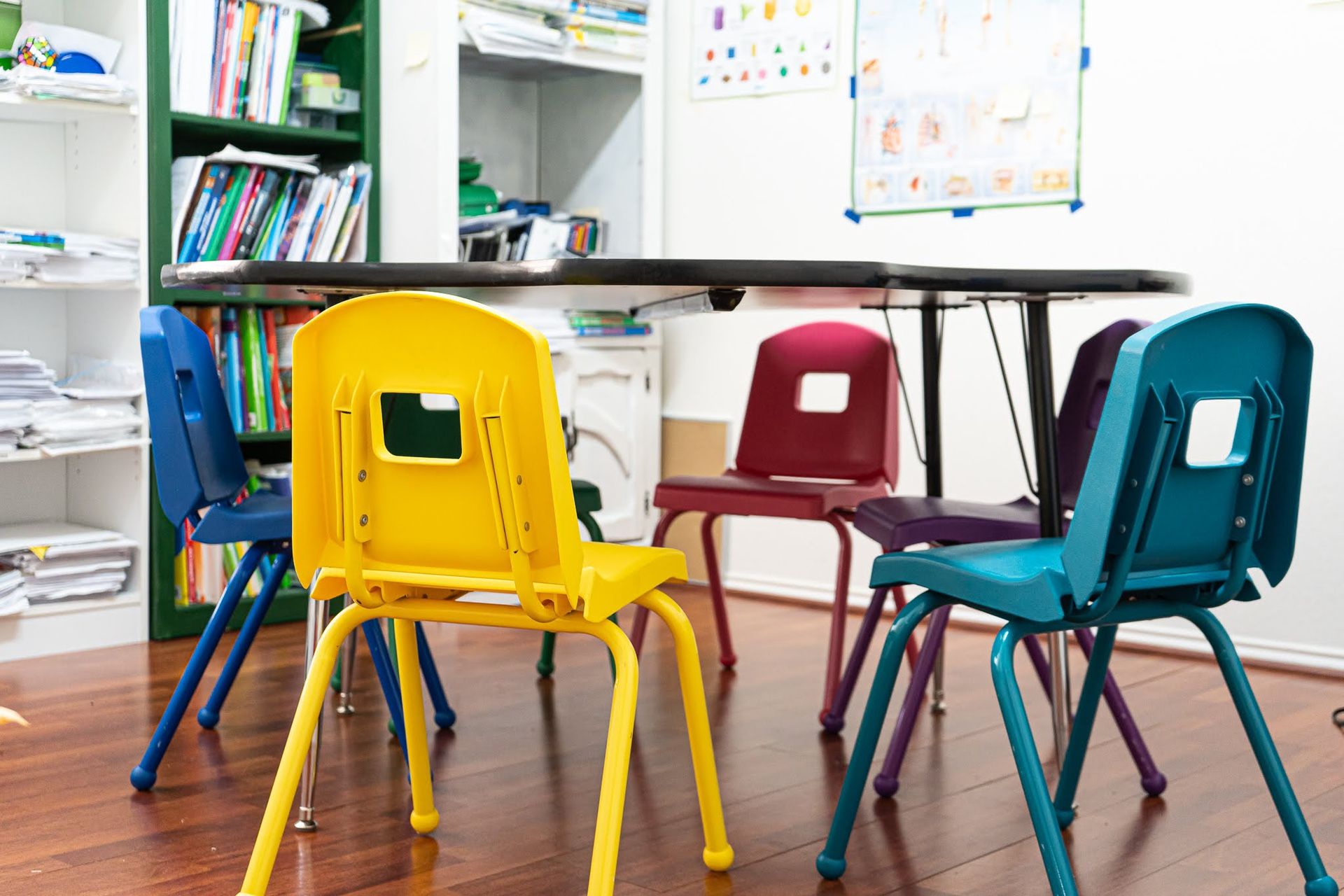 Flower Activity Table and 6 Chairs