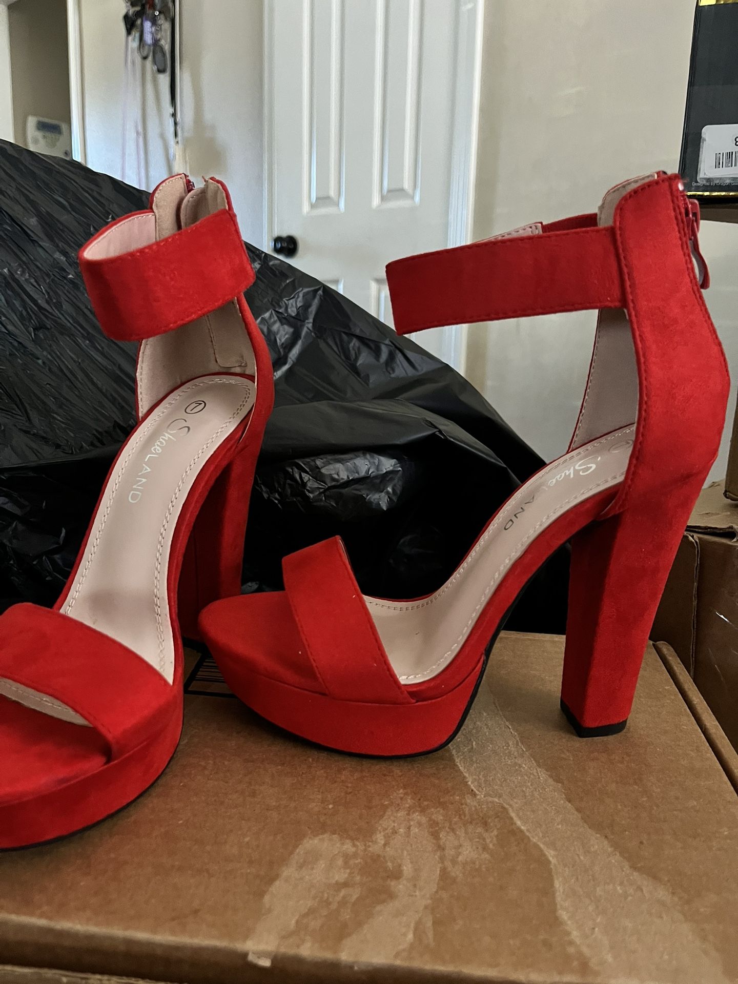 Red Heels Size 7