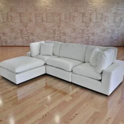 Cloud Sofa Nixon Sectional New 4 Segments Washable Stain Resistant New