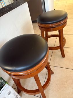 Swivel Bar Stools Set of 2