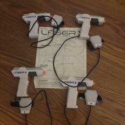 Laser X Micro Blasters 4-Player (4 Pack)
