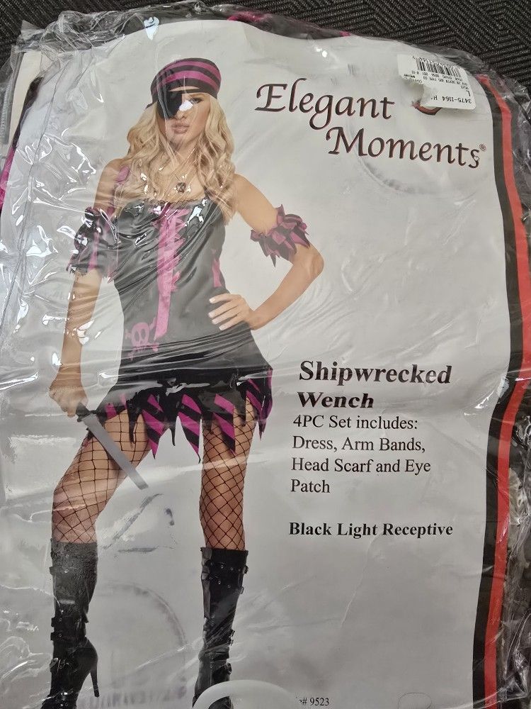 Halloween Costume 2025 Sexy Shipwrecked Wench
