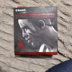 Athletic Sports Earphones With Wireless Bluetooth Technology