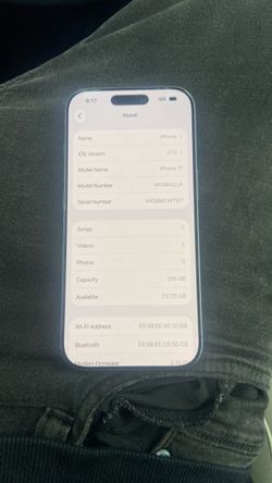 iPhone 17 unlocked black
