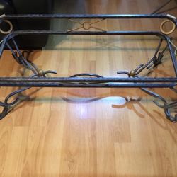 Metal Coffee Table (missing Glass top)
