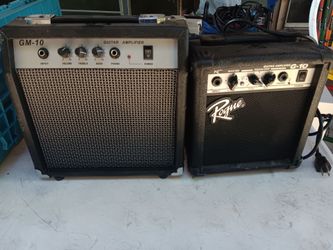 2 guitar amps $50 for bout