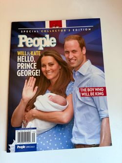 People Magazine Will & Kate Prince George Special Edition