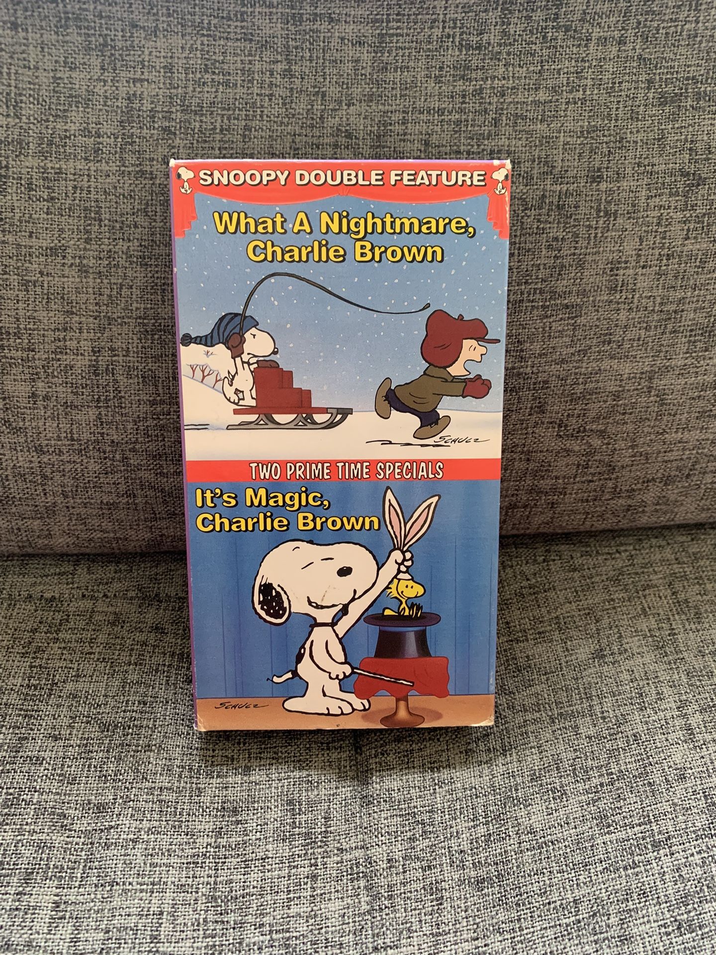 Snoopy Double Feature VHS