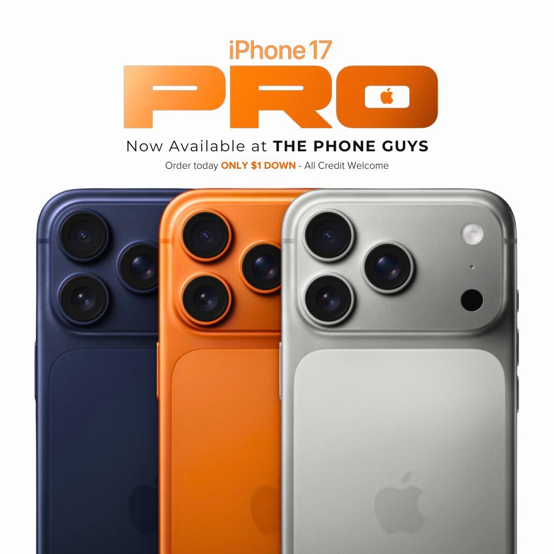 π± iPhone 17 Pro & Pro Max β Get Yours Today Starting at Only $1 Down + Full 1-Year Warranty