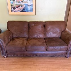 Leather sofa