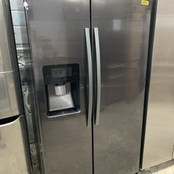 Samsung Side By Side In Black Stainless Used