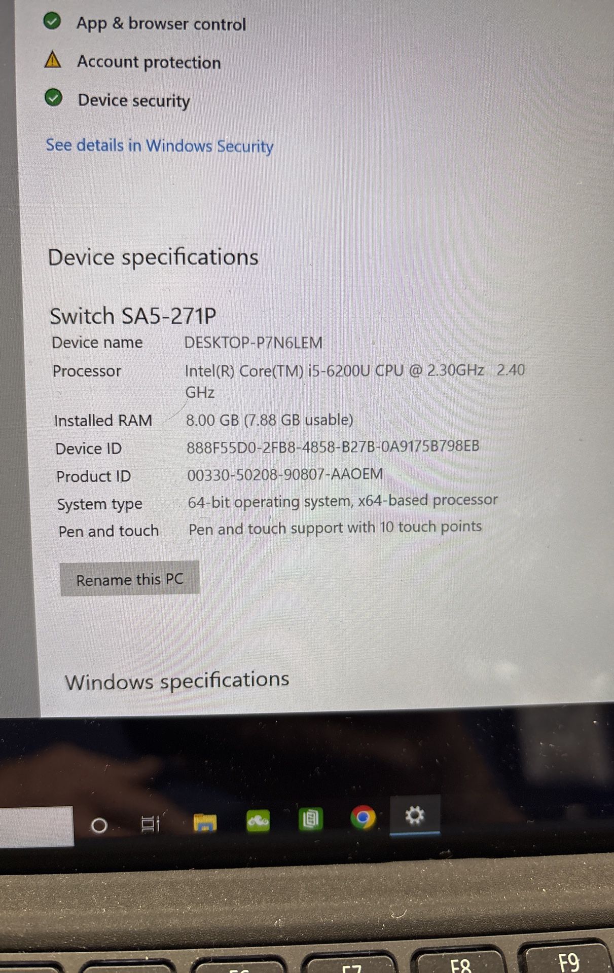 Acer Laptop