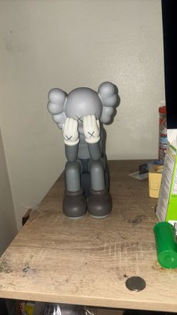 KAWS Passing Through Vinyl Gray