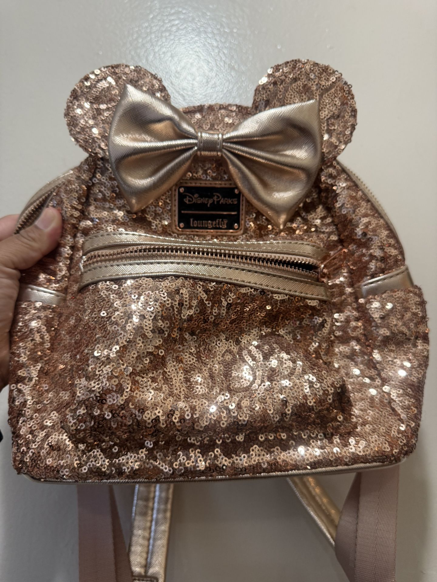 Pink Loungefly Disney Backpack