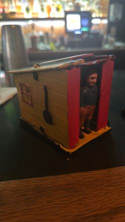 Rare Coin Bank- Man In The Cabin