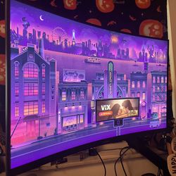 Samsung 32-in Odyssey G35T FHD (1920x1080) 165Hz Curved Gaming Monitor