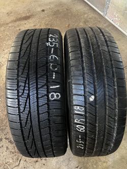235/60R18 Two Tires