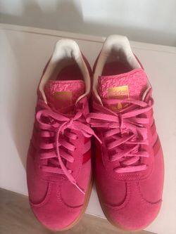 Adidas Gazelle Pink Suede Sneakers