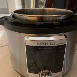 Instant pot  6 Cart pc 2/3 use