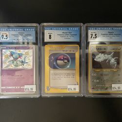 Pokemon TCG - CGC Graded Slabs