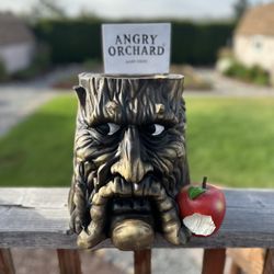 Angry Orchard Hard Cider Beer Tree Store Display Man Cave Tip Jar or Planter