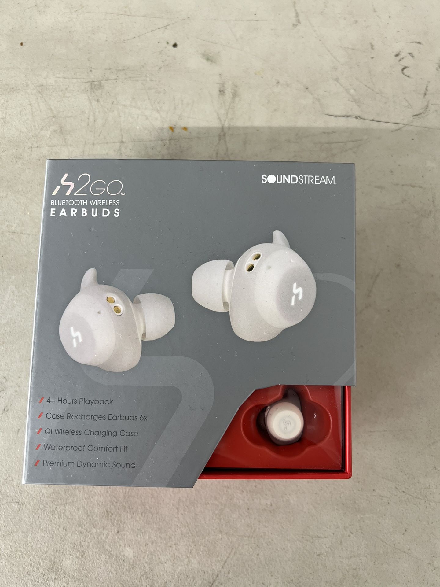 Soundstream h2go Bluetooth Wireless Earbuds