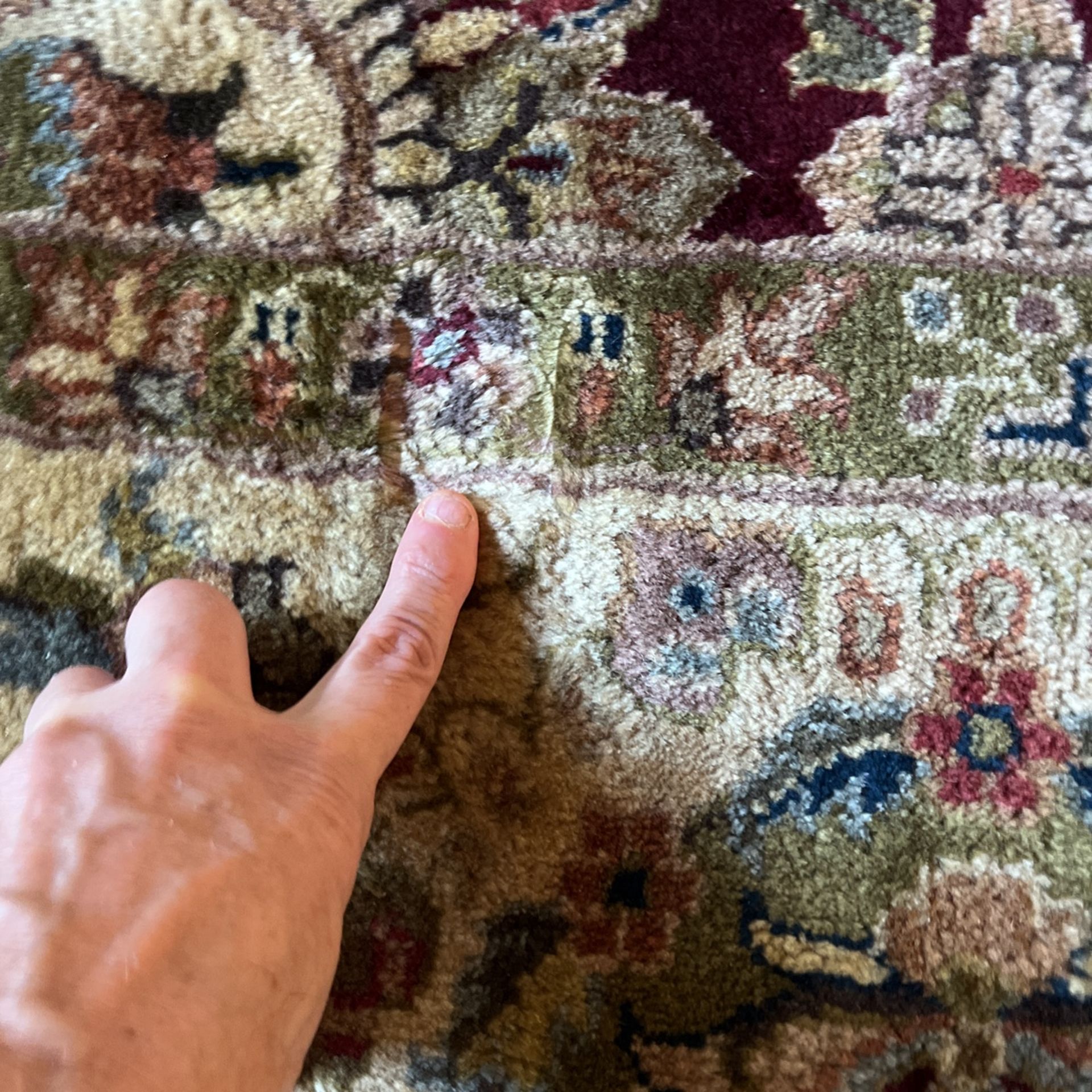 WOOL Rug 9x12 Not Cheapy