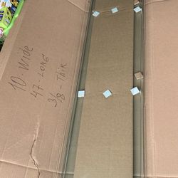 Custom Glass Shelves (READ DESCRIPTION)