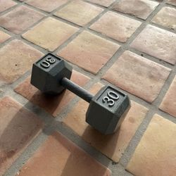 30 Pound Dumbell