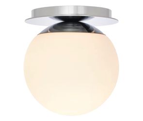 New Chrome Modern Globe Wall Sconce Ceiling Light