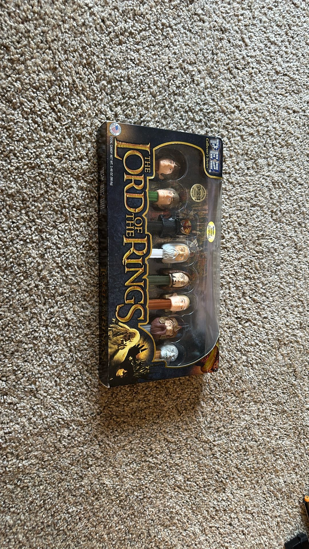 Lord Of The Rings PEZ Collectors Set