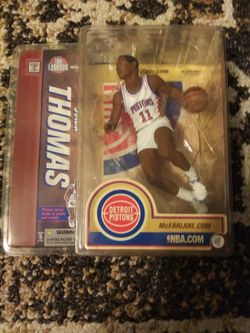 NBA THE LEGENDS ISIAH THOMAS DETROIT PISTSONS WORLD 🏆 CHAMPION TODD MACFARLANE FIGUREINE