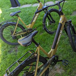 Identical Pair Of As New Hurley Pizza Bikes Electric Bikes