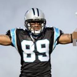 STEVE SMITH PANTHERS JERSEY SMALL (8) VGC