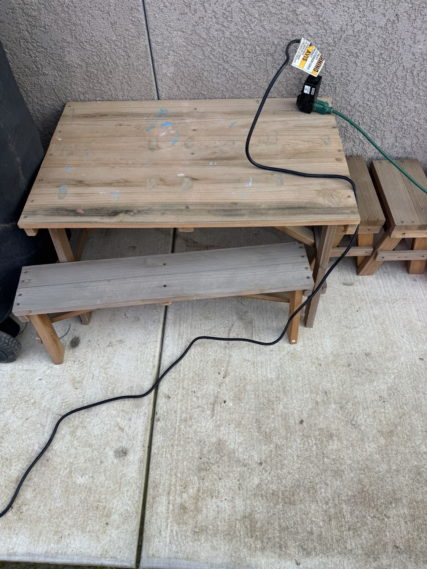 Kids Outdoor Picnic Table