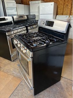 Stove gas Kenmore stainless steel 5 burner