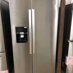 Whirlpool Side By Side Refrigerator, Stainless Steel 