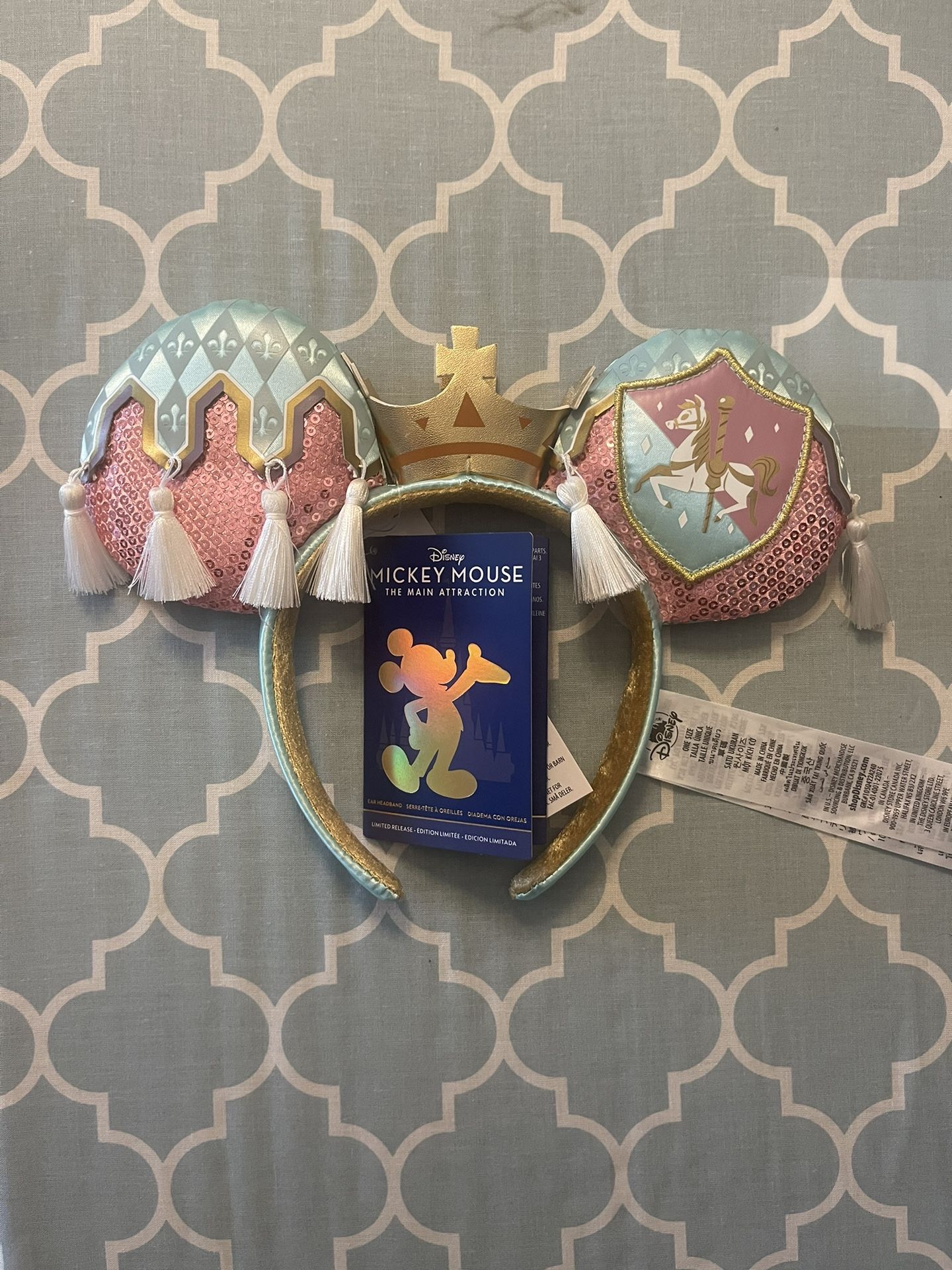 Mickey Mouse: The Main Attraction Prince Charming Regal Carrousel Ear Headband