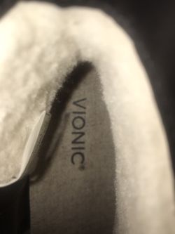 Vionic leather ankle boot