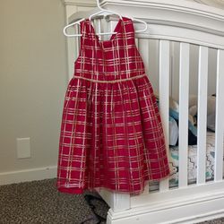Red Girls Dress / Vestido Rojo Niña 