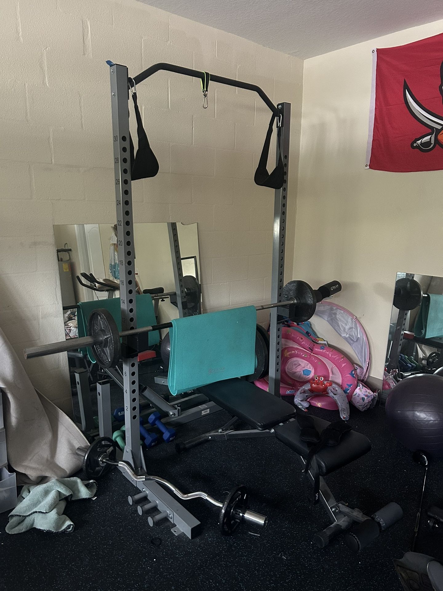 Sunny Health & Fitness Squat Rack (Rack Only)