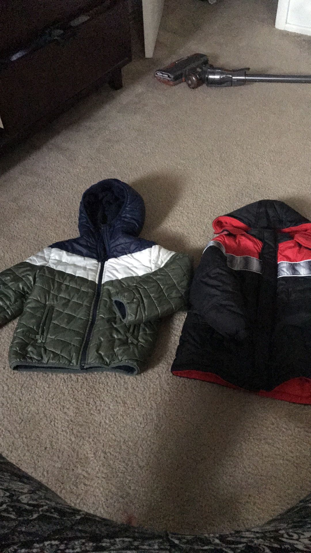 Bundle of 2 boy’s jacket sizes  5-6 & 5